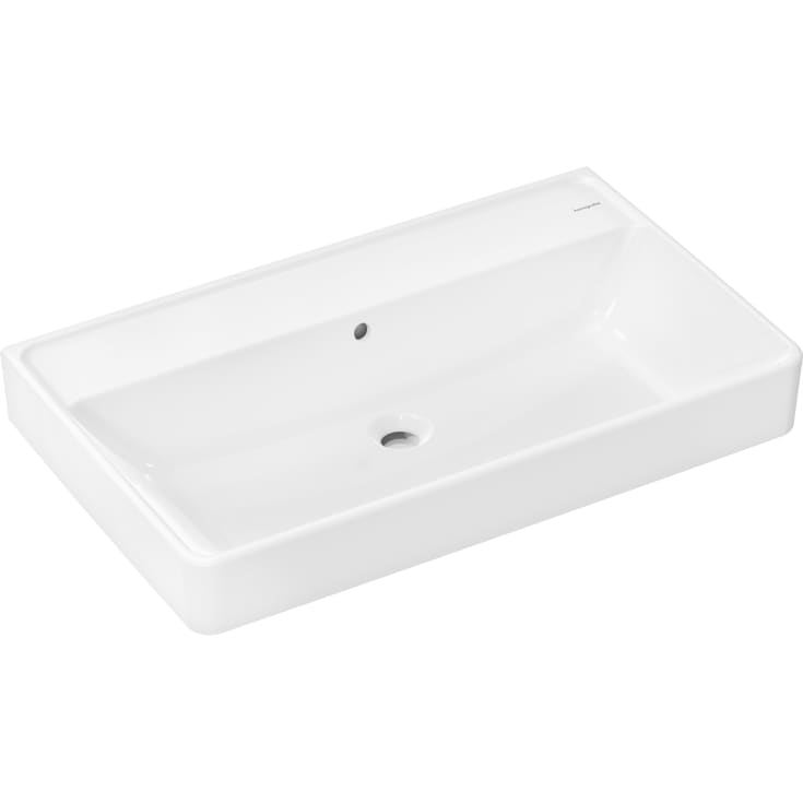 Hansgrohe Xanuia Q servant, 80x48 cm, hvit