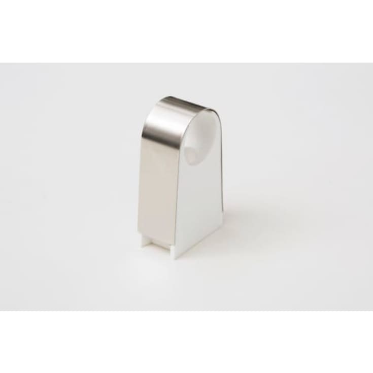 2Click rørbærer, 30 mm avstand til vegg, rustfrit stål, 20 mm