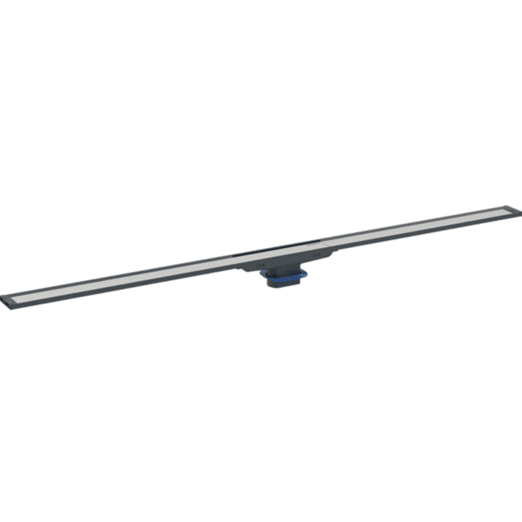 Geberit CleanLine20 avløpsarmatur, 300-900, fri plassering, antrasitt/rustfritt stål