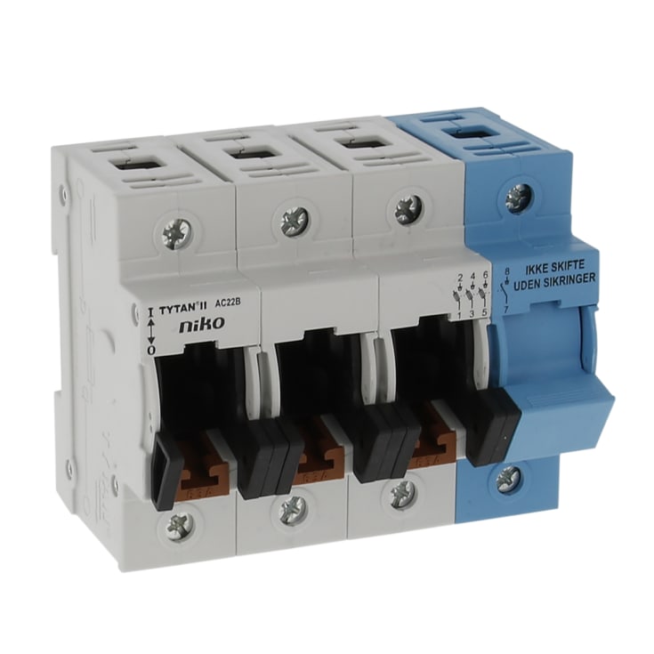 Gruppebryter Tytan II 2-63A 3P+N