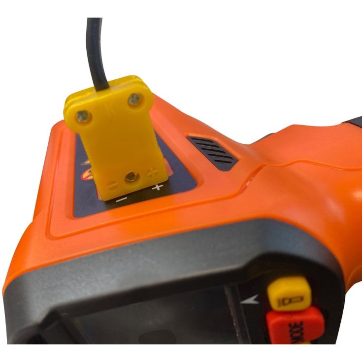 Infrarødt termometer med cirkulær laser, -50°C-800°C