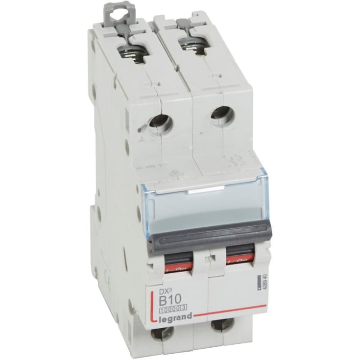 DX³ MCB automatsikring B10 2P 2M 10/16kA