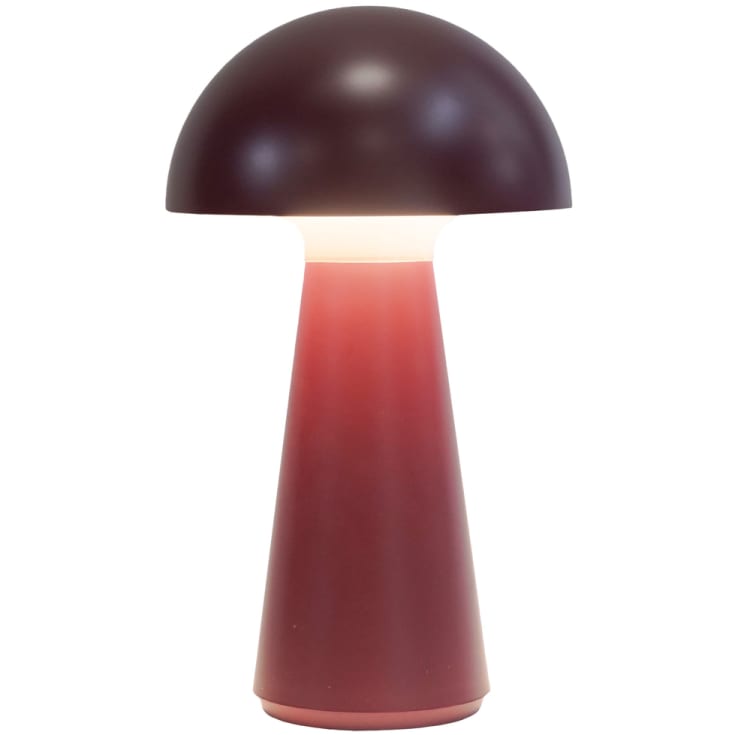 Sirius Sam oppladbar bordlampe, rød
