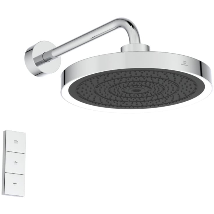 Ideal Standard Idealrain Solos takdusj, Ø33 cm, krom