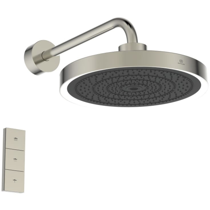 Ideal Standard Idealrain Solos takdusj, Ø33 cm, sølv