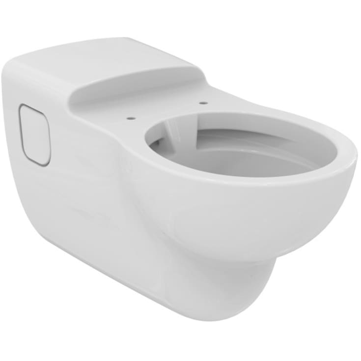 Ideal Standard Contour 21 væghængt toilet, uden skyllekant, hvid