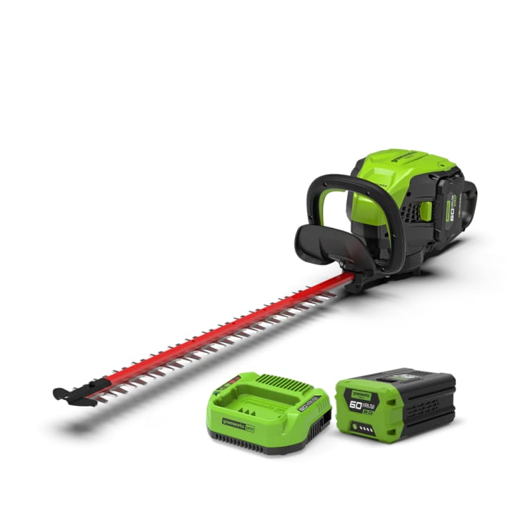 Greenworks häcksax 40V, 61 cm, med batteri och laddare