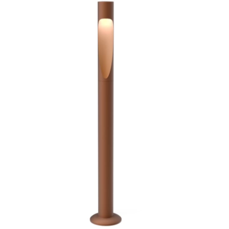 Flindt Garden Pullert LED-DA 27K Corten, anker, lang