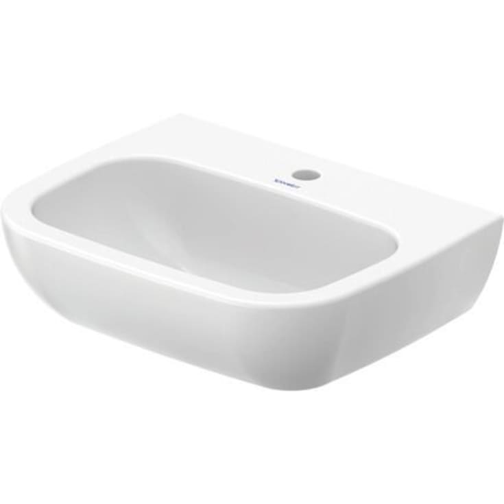 Duravit D-Code tvättställ, 55x43 cm, vit