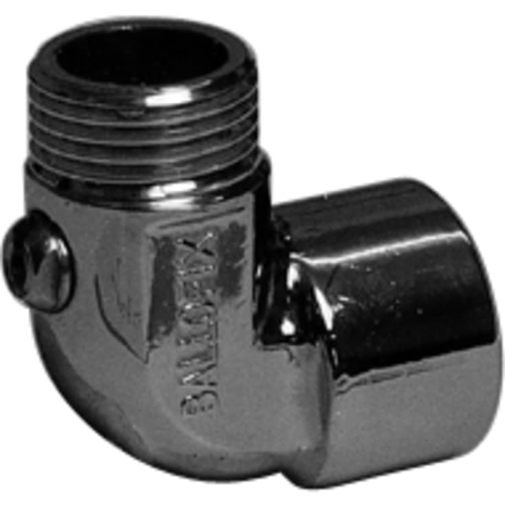 Broen Ballofix kuglehane vinkel uden greb 1/2"