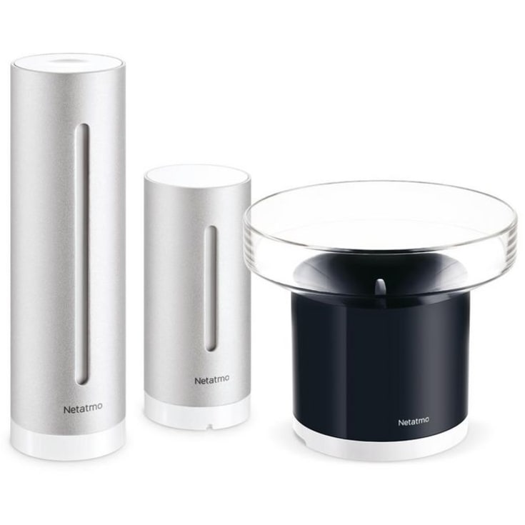 Netatmo väderstation + regnmätare smart hempaket