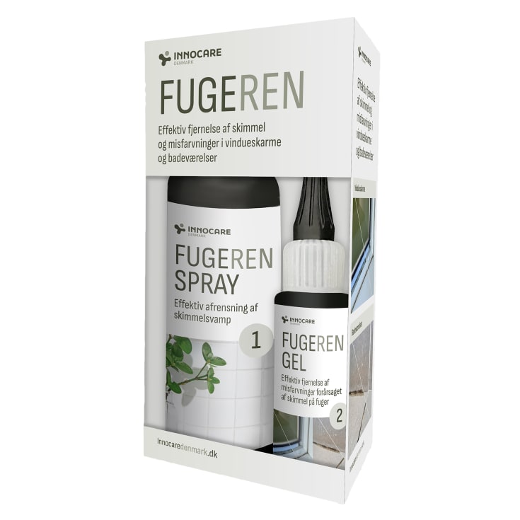 Innocare FUGEREN rengøringssæt til fuger, spray + gel