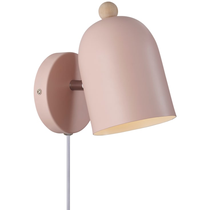 Nordlux Gaston vägglampa, rosa