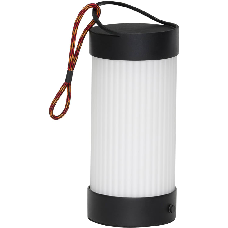 Hübsch Camp uppladdningsbar lampa, svart
