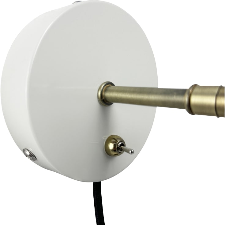 Dyberg Larsen Sleep vegglampe, hvit