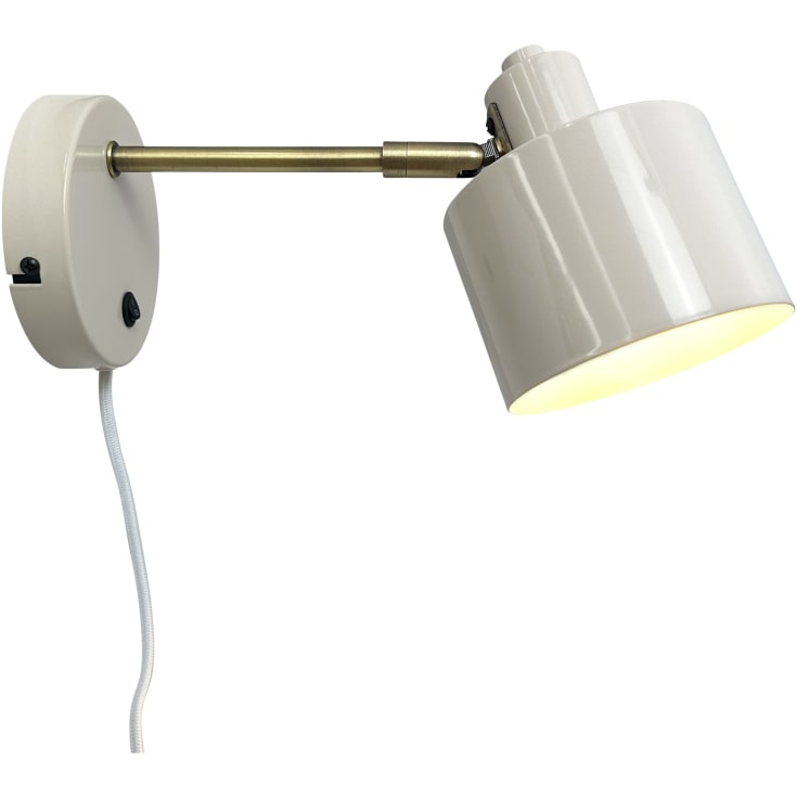 Dyberg Larsen Ocean vägglampa, beige