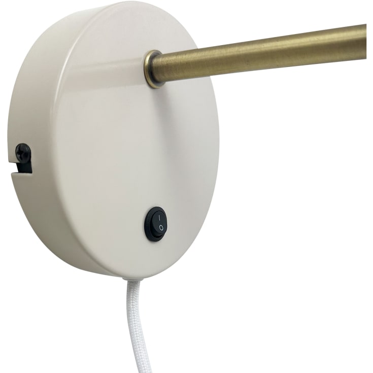 Dyberg Larsen Ocean væglampe, beige
