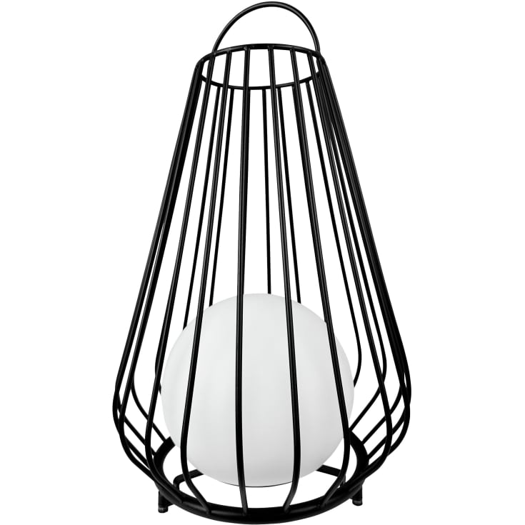 Dyberg Larsen Evesham solcellslykta, svart, 48 cm