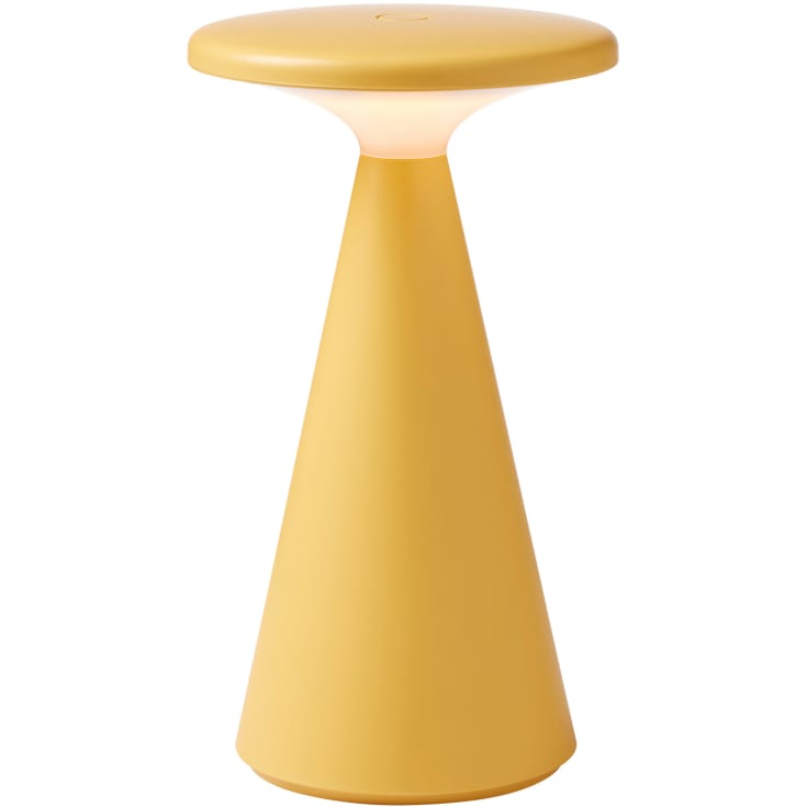 Nielsen Light Nyhavn genopladelig bordlampe, gul