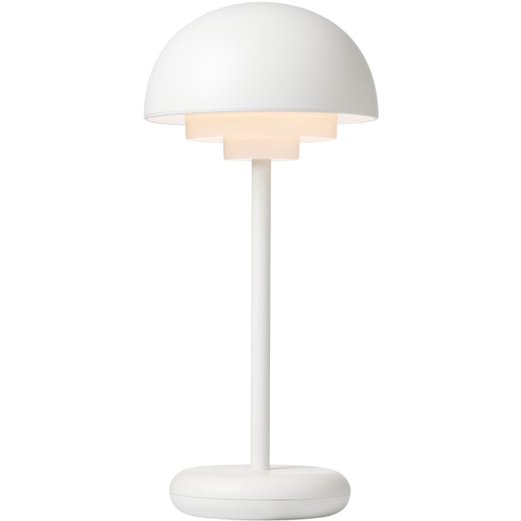 Nielsen Light Toscana oppladbar bordlampe, hvit