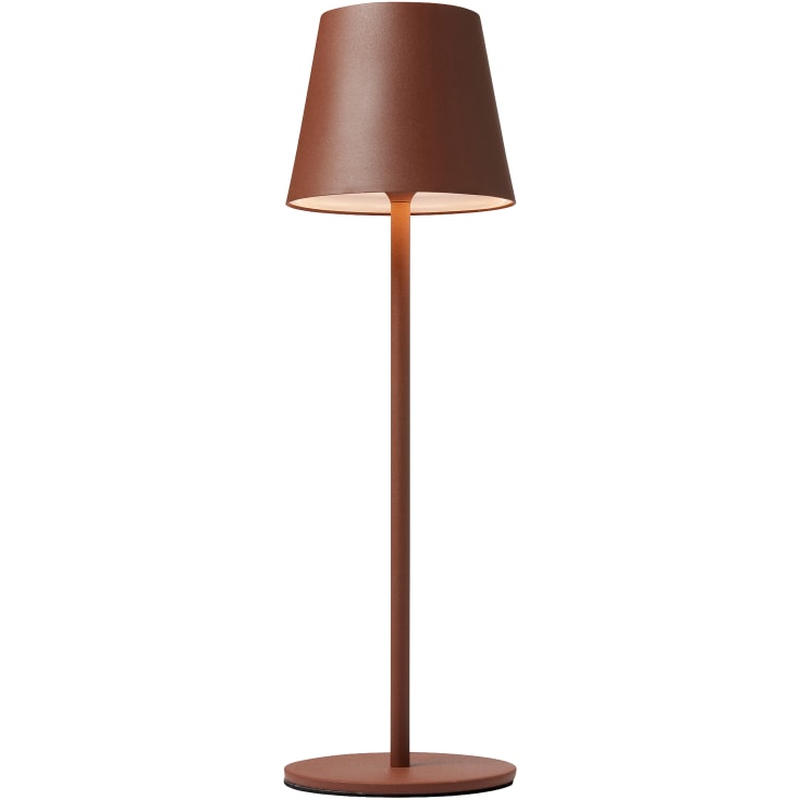 Nielsen Light One oppladbar bordlampe, brun