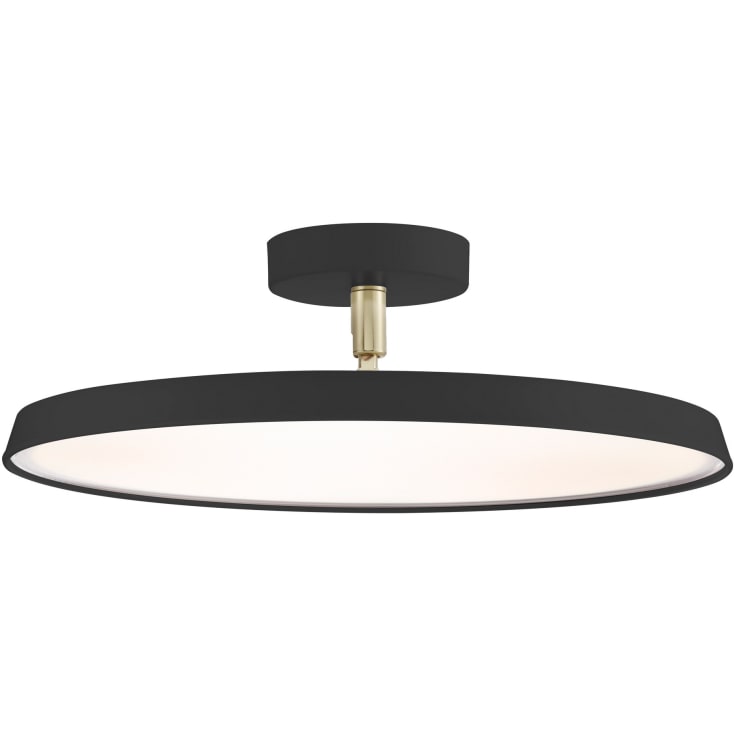 Dftp Kaito Pro taklampe, svart, Ø40 cm