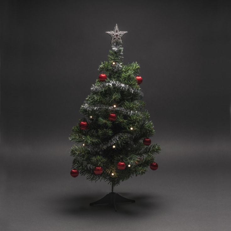 12 stk Konstsmide kunstig juletre