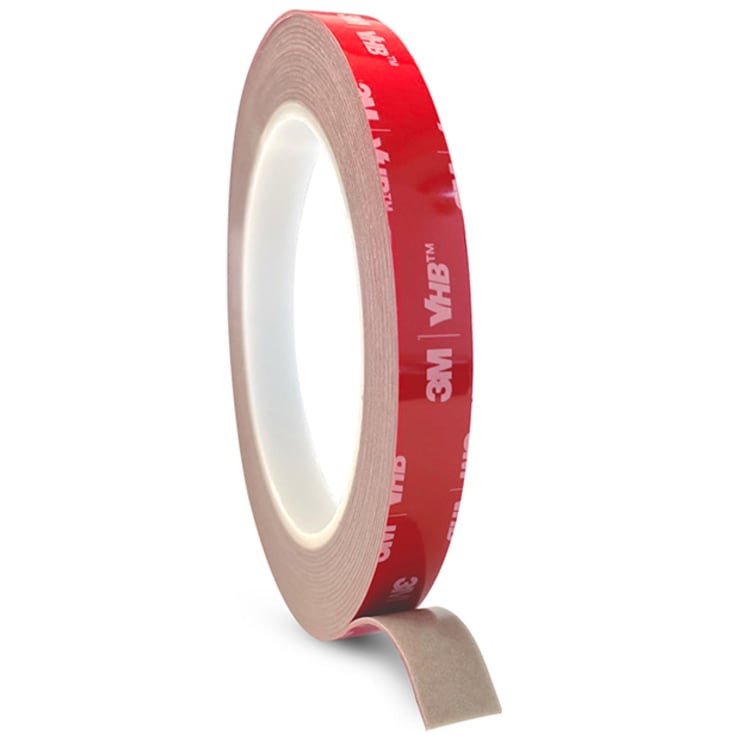 3M  VHB Dobbeltklæbende tape - 12mm bred - 5m rulle
