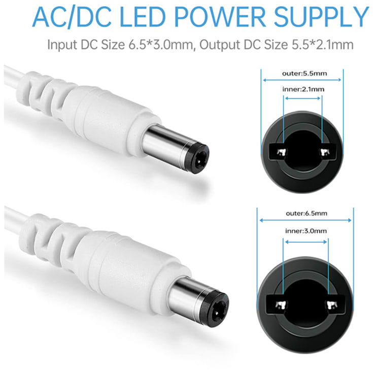 RESERVEDEL: Strømforsyning til Hue LightStrip V4
