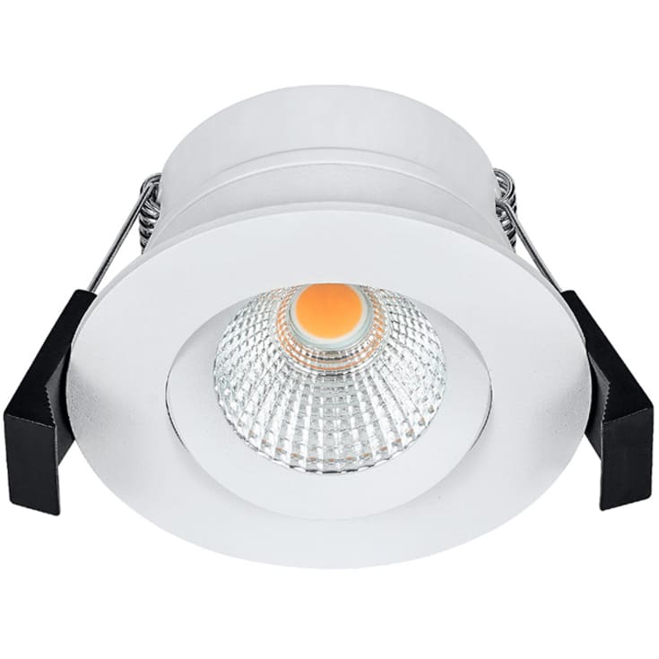Hilux D3 Tilt360 indbygningsspot, 6W, 3000K, hvid