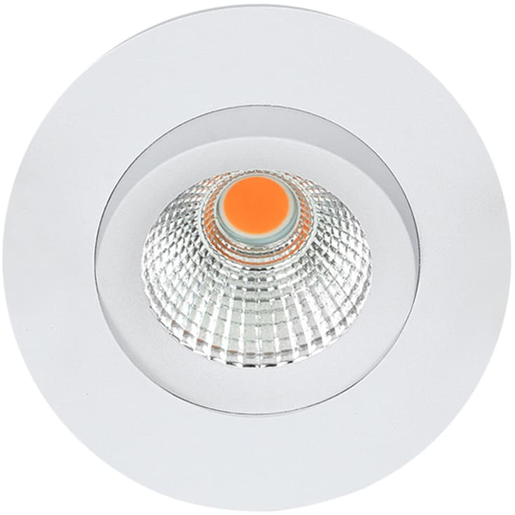 Hilux D3 Tilt360 downlight, 6W, 2700K, vit