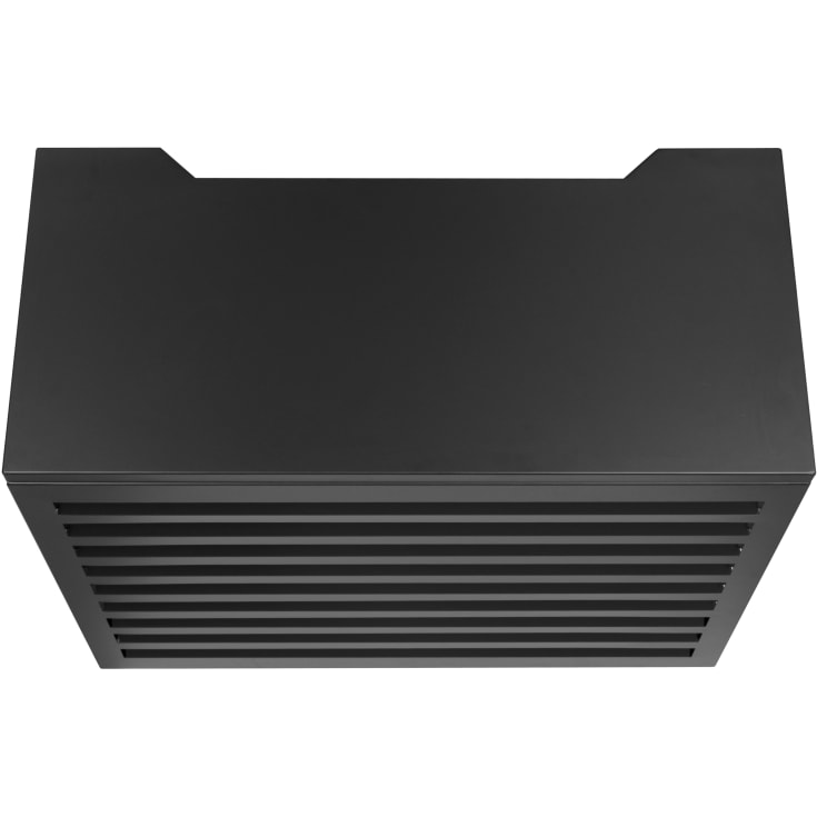 Varmepumpeskjuler Premium, aluminium, sort