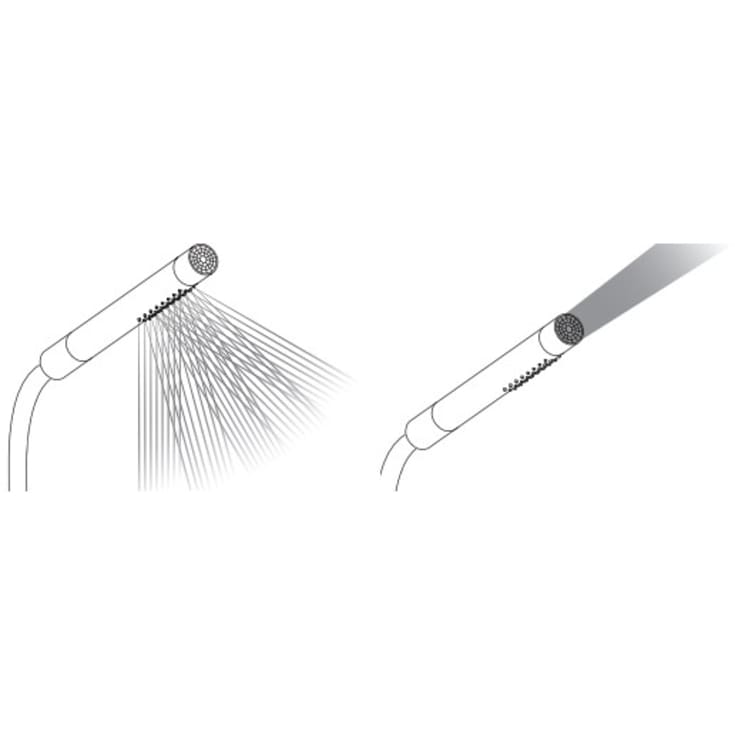 Axor Starck Porter 120 duschset, krom