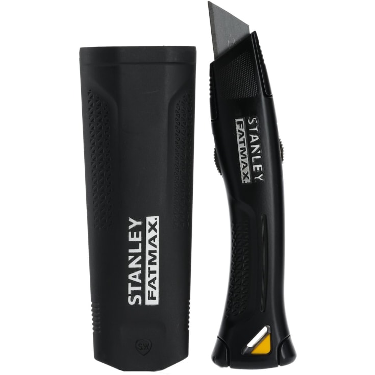 STANLEY FatMax trapez PROF kniv inkl. hylster, sort