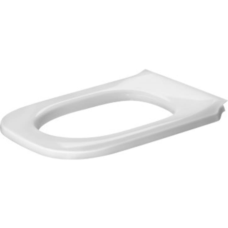 Duravit D-Code Vital toalettsete, utan lock, vit
