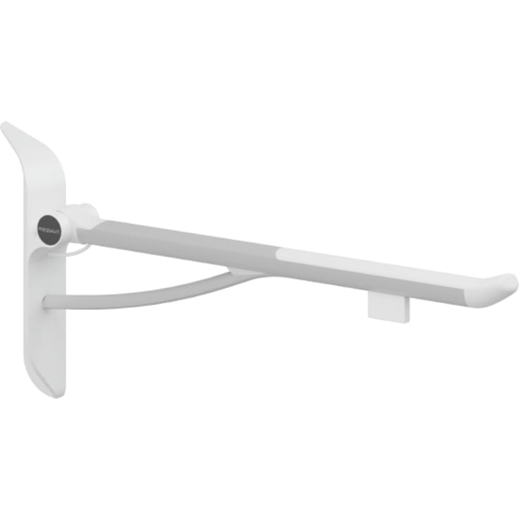 Pressalit Care Plus armstöd, 85 cm, vänster, vit