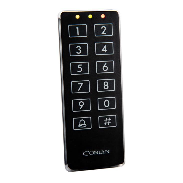 CONLAN kodetastatur CT1000, sort, 130 x 50 x 8 mm