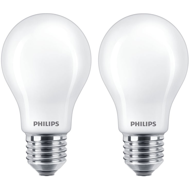 6 st Philips Classic E27 standardlampa, 2-pack, 7W