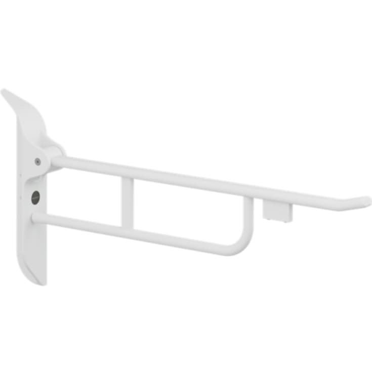 Pressalit Care Value II armstøtte, 85 cm, venstre, hvit