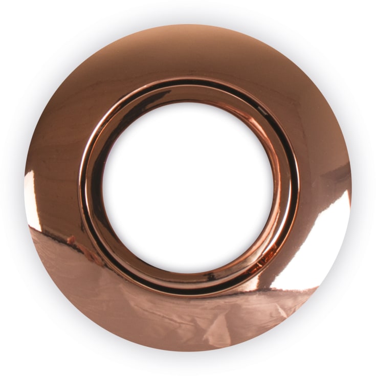 Scan Products Luna Quick Install frontring, rund, kobber