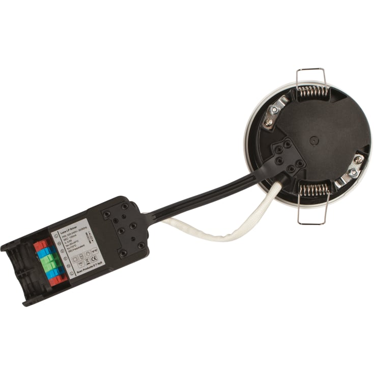 Scan Products Luna Low Profile indbygningsspot, mat hvid, 2700K, 6-pak