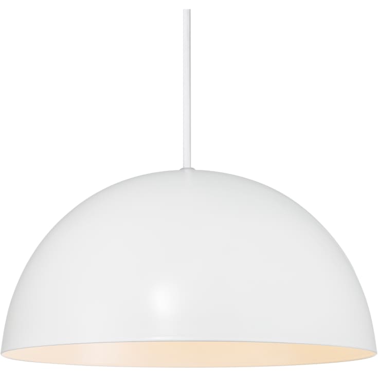 Nordlux Ellen pendellampa, vit, Ø30 cm