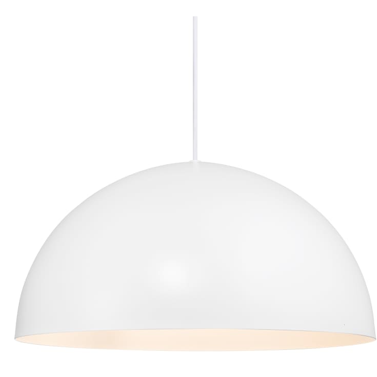 Nordlux Ellen pendel, hvid, Ø40 cm