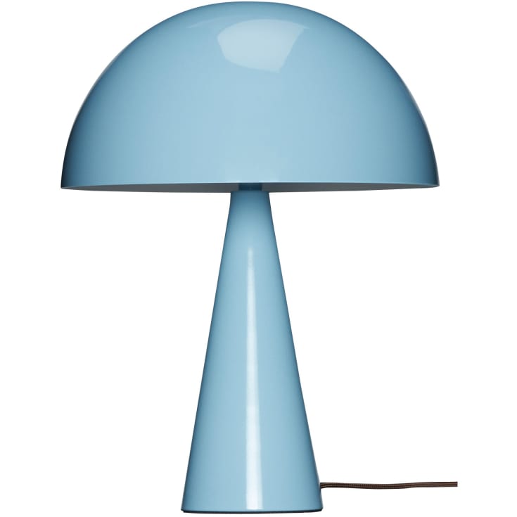 Hübsch Mush bordslampa, ljusblå, 33 cm