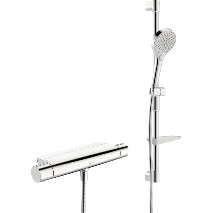 Oras Optima Style Eco dusjsett, vannbesparende, krom
