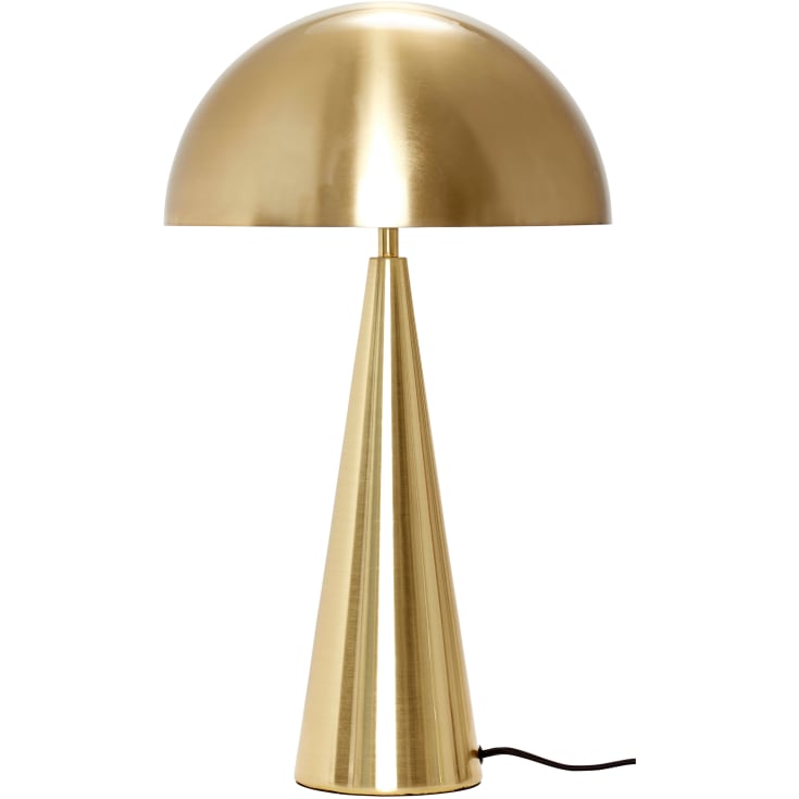 Hübsch Mush bordlampe, messing, 50 cm