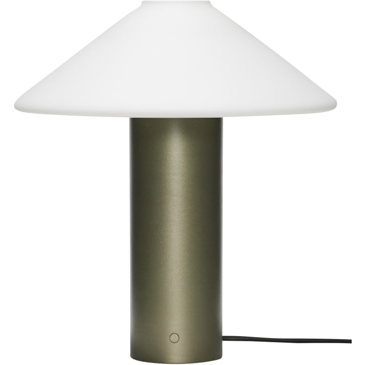Hübsch Orbit bordlampe, grønn