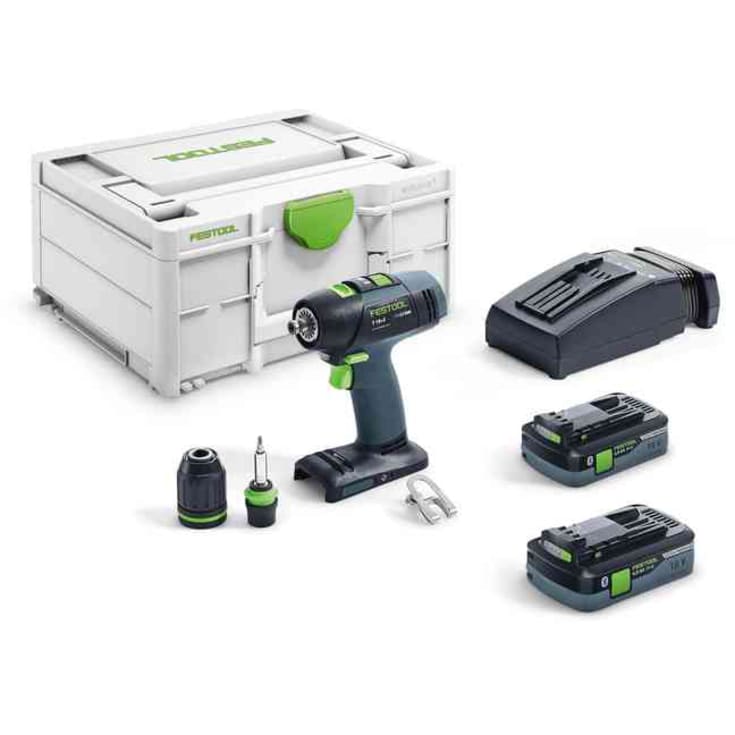 Festool T 18+3 HPC 4,0 I-Plus bore-/skruemaskine
