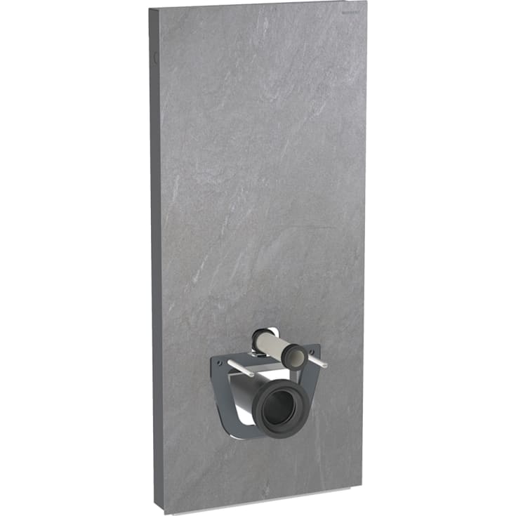 Geberit Monolith Plus cisterne til væghængt toilet, 114 cm, skiferlook