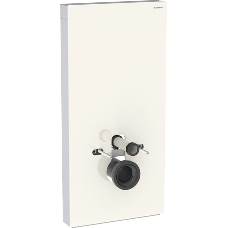 Geberit Monolith Plus cisterne til væghængt toilet, 101 cm, beige glas